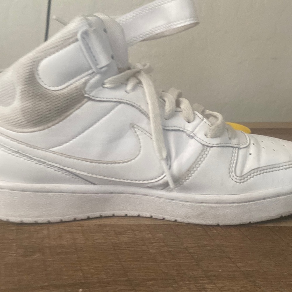 White air forces high top